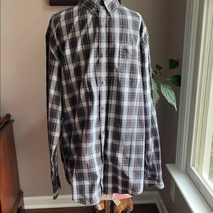 Croft & Barrow Multicolor Plaid Button Down Shirt